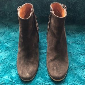 Dark Brown Lanvin Suede boots